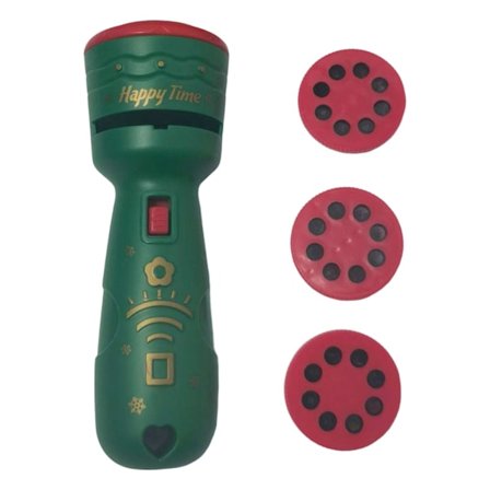 1 S Projektor Lommelygte med 3 Kort Juletema Interessant Underholdning Drenge Piger Jul Billed Slide Projektor til Fest