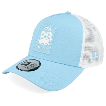 New Era - Motor Sininen trucker Lippis - RB F1 25 Seasonal E-Frame Light Blue/White Trucker @ Hatstore
