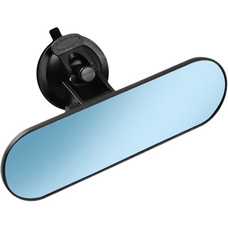Bakspejl, Universelt Bil Lastbil Spejl, 360 Justerbart Indvendigt Spejl med Sugekop, 220*65mm