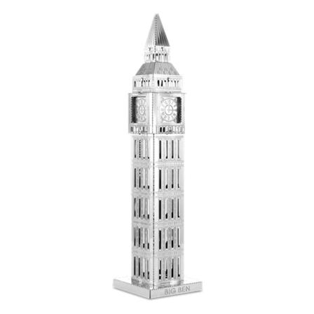 Metal Earth Big Ben London Modellbyggsats I Metall Silver
