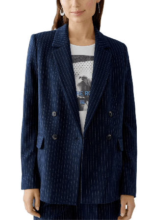 Oui Kavaj Kavajer Dam Blå 34