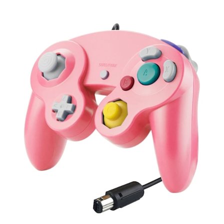 Handkontroll Kompatibel med Nintendo GameCube / Wii Rosa