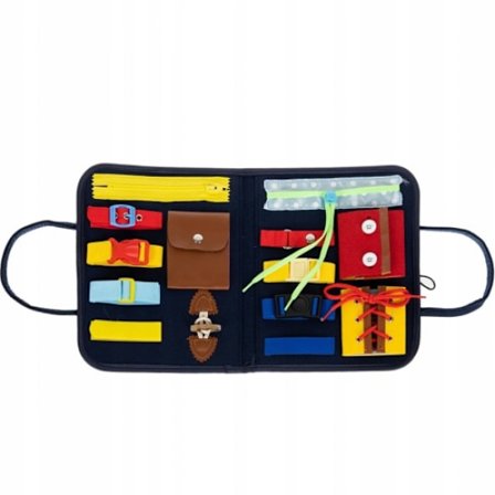 Aktivitetsbrett for småbarn - pedagogiske leker for barn, port