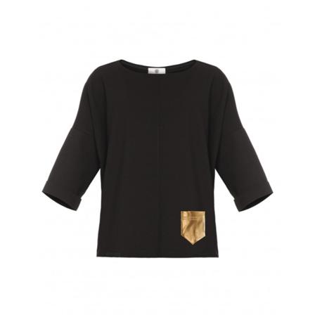 YULIYA BABICH Longsleeve, kobieta, Czarny