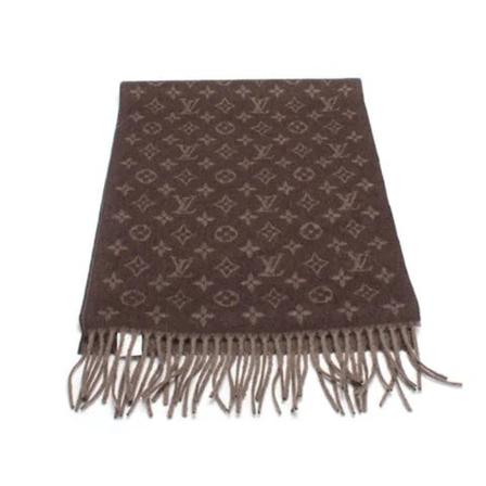 Louis Vuitton Vintage Pre-owned Scarves Brun, Dame Vintage Accessories, Størrelse: ONE Size