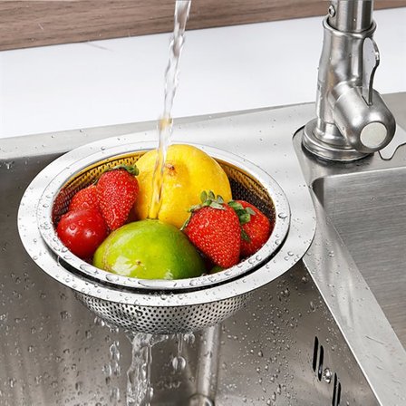 Sil i rustfritt stål 14 cm