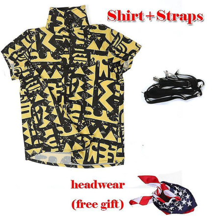 Stranger Things Eleven Cosplay Costumes T-shirt Skjorta El Halloween Girls Kvinnor Rekvisita Huvudbonader style 2