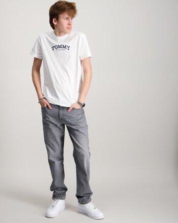 Tommy Hilfiger MONOTYPE PRINT GRAPHIC T-SHIRT Hvit T-skjorter Gutt - Kids Brand Store