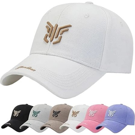 Baseballcaps for menn med justerbar spenne, unisex brodert caps med pusteevne, sommersolhatt, sportscaps for utendørs bruk, avslappet bomull, ...