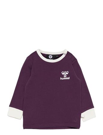 Hmlmaui T-Shirt L/S Purple Hummel