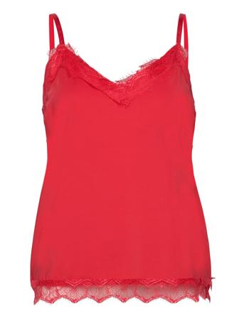 Fqbicco-St T-shirts & Tops Sleeveless Rød FREE/QUENT*Betinget Tilbud