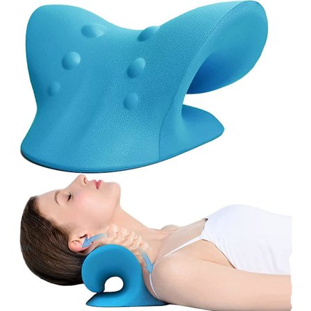 Neck And Shoulder Relaxer, Portable Neck Stretcher Posture Corrector