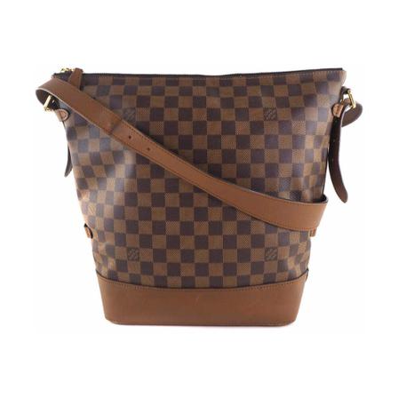 Louis Vuitton Vintage, Louis Vuitton Bruin, Dames, Maat:ONE Size