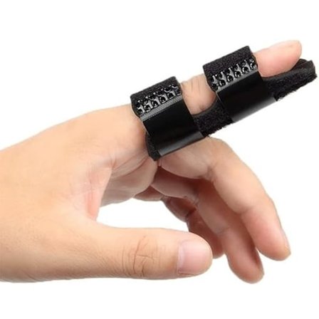 Sormituki / sormilakka tarranauhalla Black