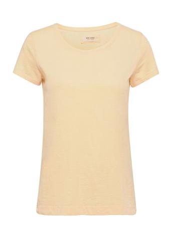 Arden Organic O-Neck Tee T-shirt Top Gul MOS MOSH