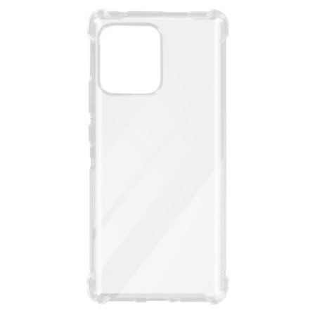 Kotelo - AVIZAR - Motorola Edge 40 Pro - Pehmeä silikoni - Iskunkestävät kulmat - Läpinäkyvä