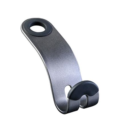 Auton istuimen pidike Koukku Tilaa säästävä Monitoiminen Tyylikäs Kestävä Korkea kovuus Auton istuinkoukku autoon Musta