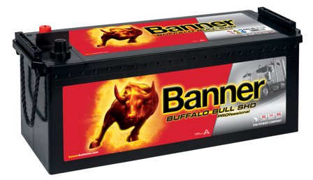 Banner Buffalo Bull SHD Pro SHDPRO64503M Startbatteri 12V, 145 Ah, Elfördelning & strömförsörjning
