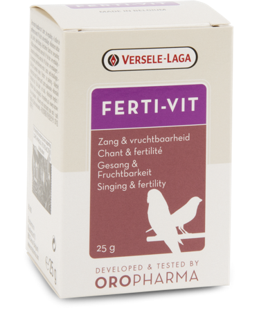 Versele-Laga - Oropharma Ferti 25 g - Fugl - Fuglepleie & kosttilskudd - Kosttilskudd & vitaminer for fugl - ZOO.no