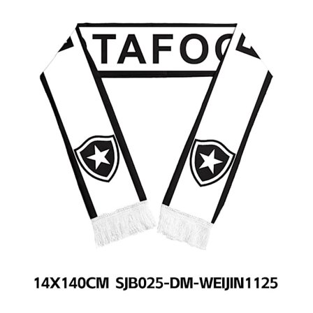 SFC-tørklæde til fodboldfans, lagklubbens supporter, vifter med tørklædet og hepper på holdet med flaget