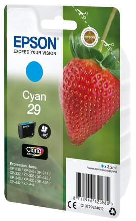 Epson 29 - cyan - original - blekkpatron