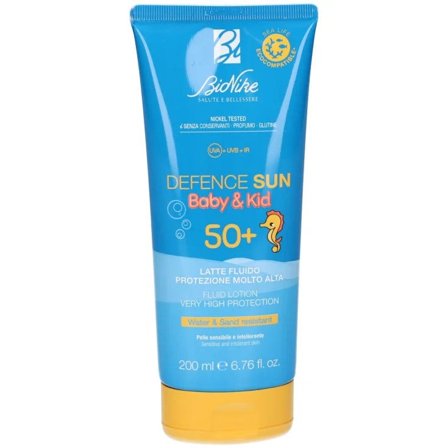 Bionike Defence Sun SPF50+ Baby&kid Latte Fluido 200ml
