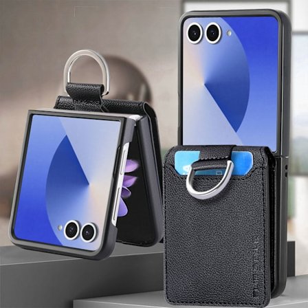 Kompatibel med Samsung ZFlip7/6/5/4/3 pung etui kortplads håndledsrem holder mobiltelefon etui Z Flip 7 Fe / 6 / 5_jar