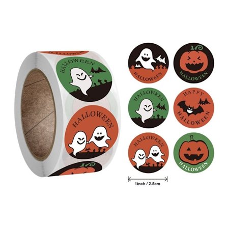 Halloween-klistremerker Gresskaretiketter-klistremerke STIL 8 STIL 8