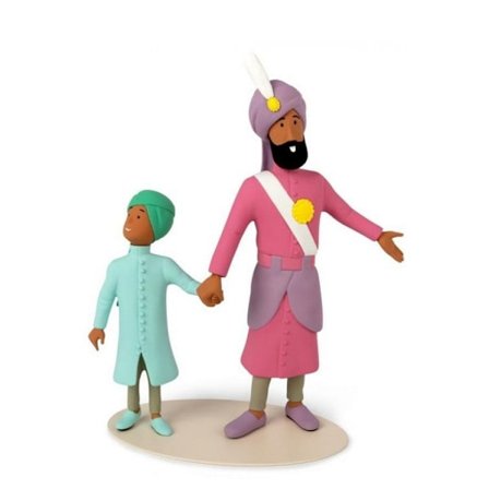 Tintin - Imaginära Muséet - Maharadjan och hans son