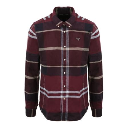 Barbour Casual Shirts Rød, Herre Skjorter