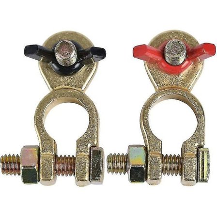 IC Ren koppar bilbatterikontakt batteriklämma batteripolstångshuvud