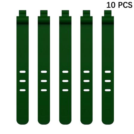 10 STK Telefonkabel Organizer Øretelefonclips Opladerledning 3 huller A5