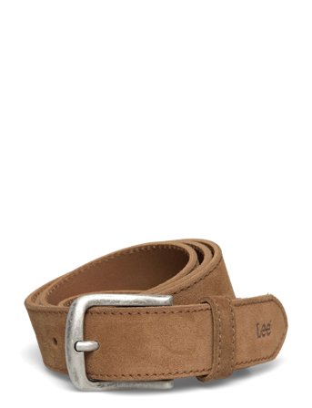 Suede Belt Brown Lee Jeans