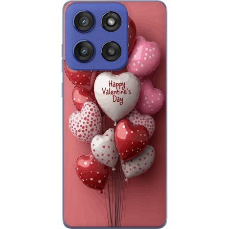 Kompatibel Mobilcover til Motorola Edge 60 Stylus Valentinsballoner