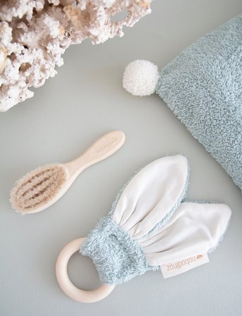 NOBODINOZ Extra Soft Baby Brush 15X3.9 - Cream - ONE SIZE