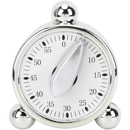 Kjøkkenvekkerklokke, Retro Vintage Kjøkkenklokke Mekanisk