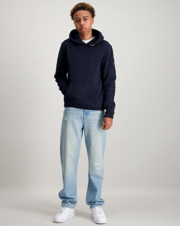 ONLY & SONS JUNIOR OSJEDGE STRAIGHT REPAIR LB 6192 TAI DNM Blå Jeans Kille - Kids Brand Store