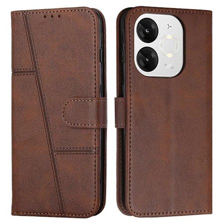 Til itel A80 4G Etui Stand Flip Læder Beskyttende Telefon Cover
