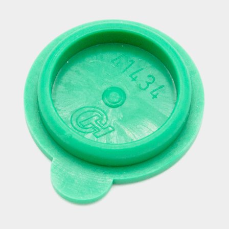 Combilock Låsskydd grönt i plast för trailerlås med bakmonterad låscylinder, skyddar mot smuts och väderpåverkan