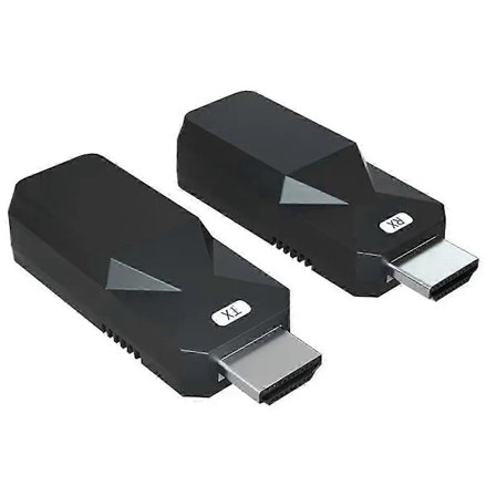 Trådløs HDMI-sender og mottaker 50M 1080P 60Hz for strømming Kompatibel med TV PC-projektor