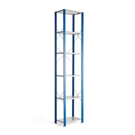 Regalsystem MIX, Grundmodul, 3000 x 600 x 400 mm