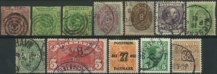 Danmark - Samling - 1851-1919