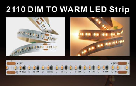 SYNERGY 21 LED Flex Strip warmweiß DC24V 100W IP20 CRI>90 2110 dim to warm