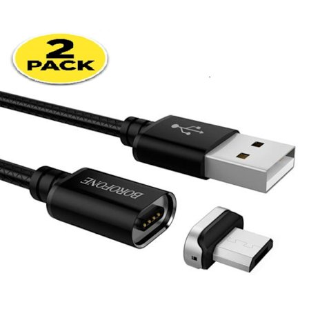 2 st 1.2M BOROFONE Magnetic cable - mico-usb
