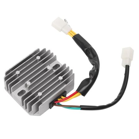 12V Motorcykel Spændingsregulator Ensretter Vandtæt Aluminiumlegering til RD250 RD350 1973 1975