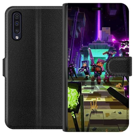 Kompatibelt Plånboksfodral till Samsung Samsung Galaxy A50 Minecraft