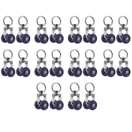 Gardin Trisse Tilbehør Guide Skinne Spor Trisse Rulle Aksel Tilbehør Hængende Hjul