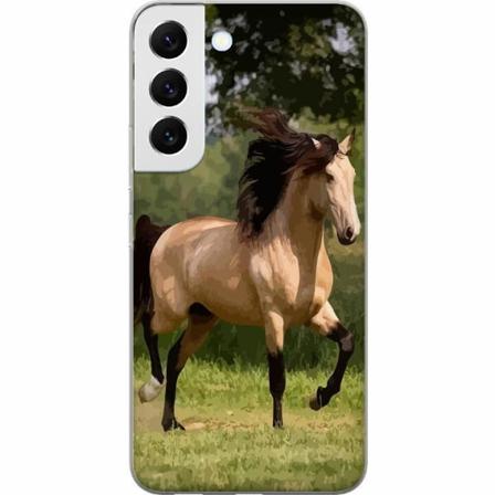 Samsung Galaxy S22+ 5g Genomskinligt Skal Häst