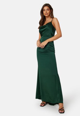 Bubbleroom Occasion-Waterfall Satin Gown-46
