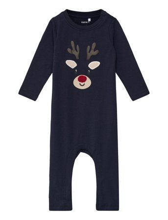 name it Nbnfro Ls Body Suit - Navy - 68